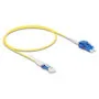 Delock LWL Kabel CS Stecker zu LC Duplex UPC Singlemode G657A2 OS2 Uniboot 0.5 m