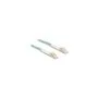Delock LWL Kabel LC Duplex zu LC Duplex Multimode OM3 winkelbar 0,5 m