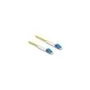 Delock LWL Kabel LC Duplex zu LC Duplex Singlemode OS2 winkelbar 1 m