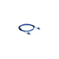Delock LWL Kabel mit Metallarmierung LC Duplex zu LC Duplex Singlemode OS2 2 m
