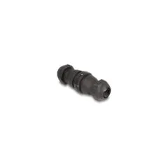 Delock LWL Kabelverbinder LC Duplex Buchse zu LC Duplex Buchse UPC OS2 IP68 staub- und wasserdicht
