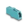 Delock LWL Kupplung LC Simplex Buchse zu LC Simplex Buchse OM3 aqua