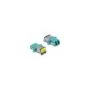 Delock LWL Kupplung mit Laserschutzklappe LC Duplex Buchse zu LC Duplex Buchse Multimode aqua