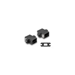 Delock LWL Kupplung MPO Buchse zu MPO Buchse schwarz