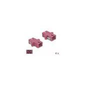 Delock LWL Kupplung SC Simplex Buchse zu SC Simplex Buchse Multimode 4 Stück violett