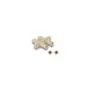 Delock LWL Kupplung ST Duplex Buchse zu ST Duplex Buchse beige
