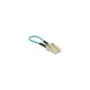 Delock LWL Loopback Adapter LC OM3 Multimode beige