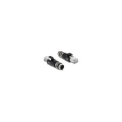 Delock M12 Adapter D-kodiert 4 Pin Stecker zu RJ45 Stecker schwarz