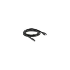 Delock M12 Kabel A-kodiert 17 Pin Buchse zu HDMI Stecker 2 m schwarz