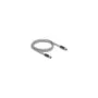 Delock M12 Kabel L-kodiert 5 Pin Stecker zu Stecker PUR schleppkettentauglich 1 m grau