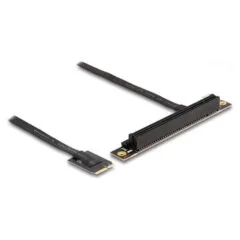Delock M.2 Key A+E zu PCIe x16 NVMe Adapter gewinkelt mit 20 cm Kabel