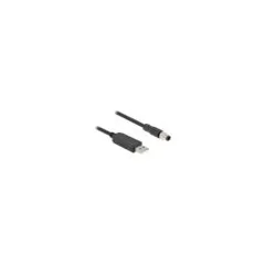 Delock M8 A-kodiert 3 Pin Serielles Anschlusskabel mit FTDI Chipsatz. USB 2.0 Typ-A Stecker zu M8 RS-232 Stecker 1.8 ...