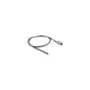 Delock M8 Einbaukabel A-kodiert 4 Pin Stecker für Panel mit offenen Kabeln Front Montage 0,5 m