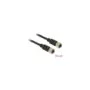 Delock M8 Sensor- Aktorverlängerungskabel 6 Pin Buchse zu 6 Pin Buchse wasserdicht 10 cm