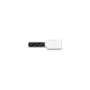 Delock Mini Klett-Kabelhalter L 90 mm x B 24 mm selbstklebend 10 Stück schwarz