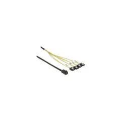 DeLock Mini SAS HD SFF-8643 to 4 x SATA 7 Pin 1 m