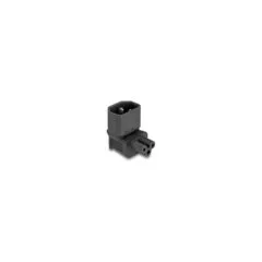 Delock Netzadapter IEC 60320 - C14 auf C5. Stecker Buchse. 2.5 A. 90° gewinkelt