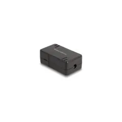 DELOCK Netzwerk Verbindungsbox LSA Cat.6 schwarz