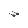 Delock Netzwerk Verlängerungskabel S FTP RJ45 Buchse zu RJ45 Buchse Cat.6A 2 m schwarz