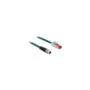 Delock Netzwerkkabel M12 X-kodiert 8 Pin zu RJ45 Stecker PVC 3 m