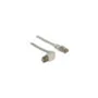 Delock Netzwerkkabel RJ45 Cat.5e SF UTP oben gewinkelt gerade 1 m