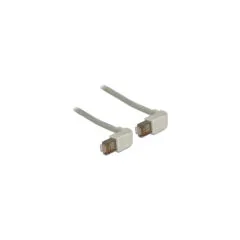Delock Netzwerkkabel RJ45 Cat.5e SF UTP oben oben gewinkelt 0.5 m