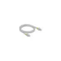 Delock Netzwerkkabel RJ45 Cat.6A S FTP mit farbigen Clips 2 m