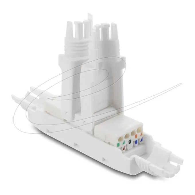 Delock Netzwerkkabelverbinder LSA zu LSA Cat.6A ungeschirmt werkzeugfrei — image 3