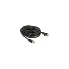 DeLock Patchkabel CAT6 RJ45 S FTP 10m Black