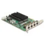 Delock PCI Express x4 Netzwerkkarte Gigabit LAN 4 x M12 mit PoE+ i350