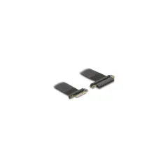 Delock Riser Karte PCI Express 3.0 x4 Stecker zu x8 Slot mit Kabel 30 cm