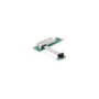 Delock Riser Karte PCI Express x1 to 2 x PCI mit flexiblem Kabel 9 cm links gerichtet