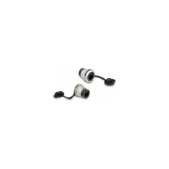 DeLock RJ45 Cat.6A Einbaubuchse mit Staubschutzkappe