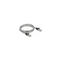Delock RJ45 Kabel Cat.6A U FTP mit Metallmantel 2 m