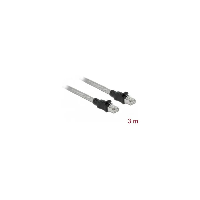 Delock RJ45 Kabel Cat.6A U FTP mit Metallmantel 3 m — image 2