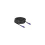 Delock RJ45 Netzwerkkabel Cat.6 UTP mit 180° winkelbaren Steckern schwarz 10 m