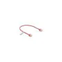 Delock RJ45 Netzwerkkabel Cat.6 UTP Ultra Slim 0.3 m rot mit kurzen Steckern