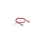 Delock RJ45 Netzwerkkabel Cat.6 UTP Ultra Slim 1 m rot mit kurzen Steckern