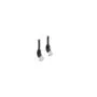 Delock RJ45 Netzwerkkabel Cat.6A S FTP 45° nach oben gewinkelt 5 m schwarz