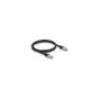 Delock RJ45 Netzwerkkabel Cat.6A S FTP PE Outdoor 1 m schwarz