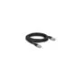 Delock RJ45 Netzwerkkabel Cat.6A S FTP PE Outdoor 3 m schwarz