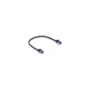 Delock RJ45 Netzwerkkabel Cat.6A S FTP Slim 0.25 m schwarz