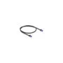 Delock RJ45 Netzwerkkabel Cat.6A S FTP Slim 0.5 m schwarz