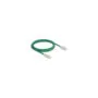 Delock RJ45 Netzwerkkabel Cat.6A Stecker zu Stecker mit gebogener Rastnase U FTP Slim 2 m grün