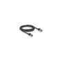 Delock RJ45 Netzwerkkabel Cat.8.1 F FTP Slim Pro 2 m schwarz