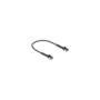 Delock RJ45 Slim Netzwerkkabel Cat.8.1 U FTP winkelbar bis 40 Gbps schwarz 0.25 m