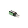 Delock RJ45 Stecker Cat.5e zu Terminalblock Adapter 90° gewinkelt