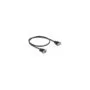 Delock RS-232 Kabel Seriell D-Sub 9 Stecker zu Buchse Nullmodem mit schmalem Steckergehäuse 0.5 m