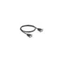 Delock RS-232 Kabel Seriell D-Sub9 Buchse zu Buchse mit schmalem Steckergehäuse 1 m