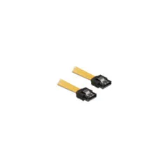 Delock SATA 3 Gb s Kabel 10 cm gelb